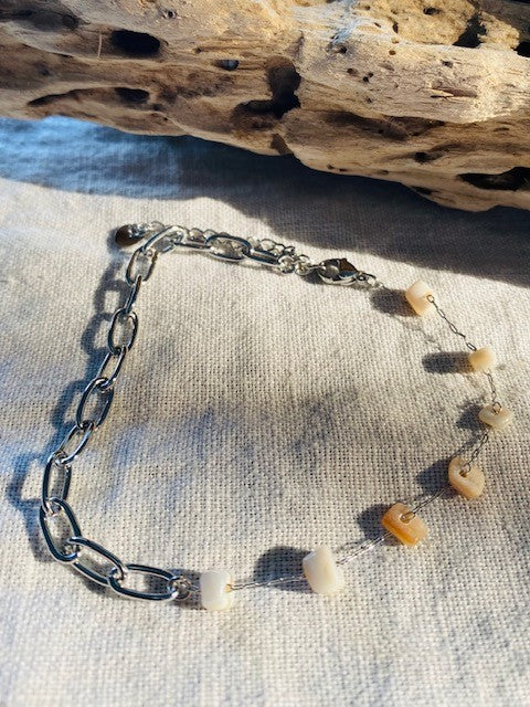 Tobillera Cadena Piedras
