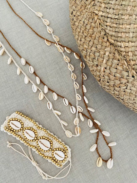 Collar Trenzado Conchas