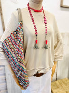 Collar Palermo Rosa