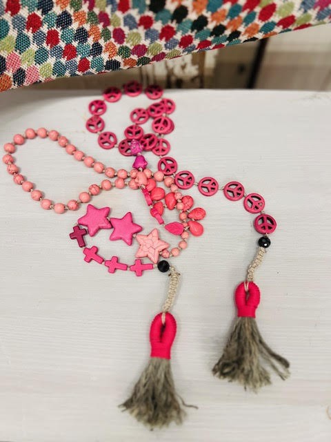 Collar Palermo Rosa
