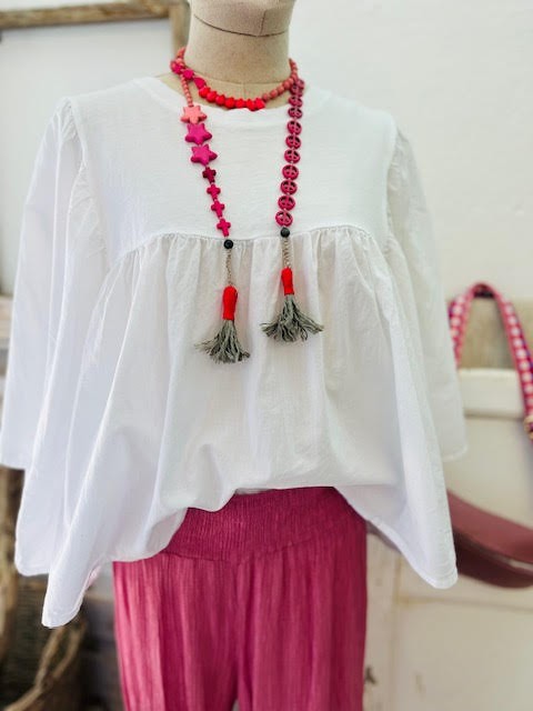 Collar Palermo Rosa