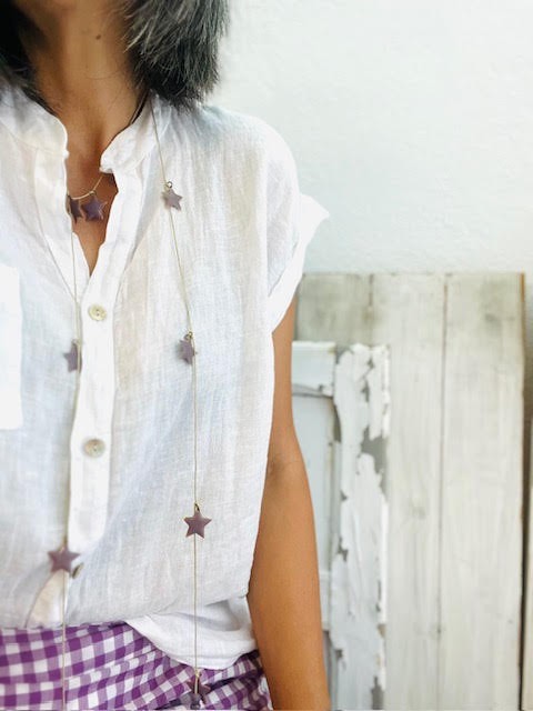 Collar Pisa Malva