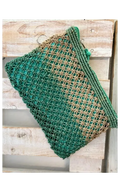 Clutch Yute Verde