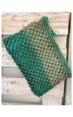 Clutch Yute Verde