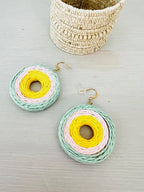 Pendientes Disco Colores