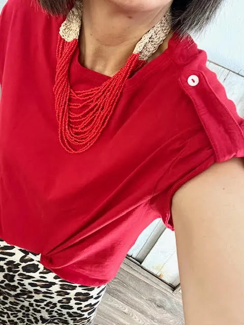 Camiseta Trabilla Roja