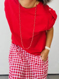 Collar Cristal Rojo