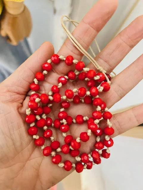 Collar Cristal Rojo