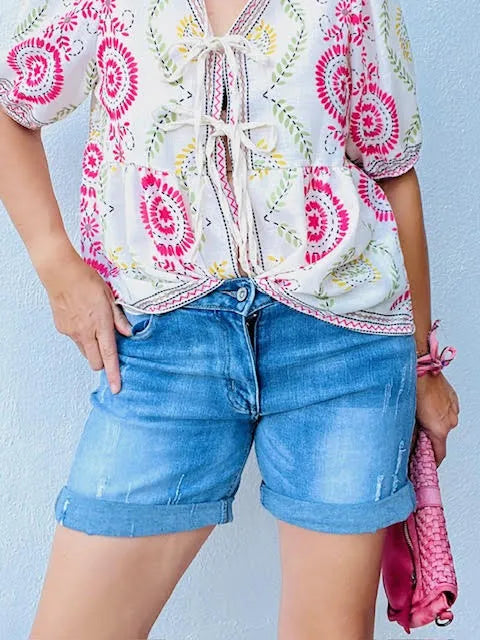 Shorts Tejanos Renatta