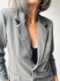 Blazer Raya Diplomática Gris