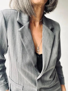 Blazer Raya Diplomática Gris