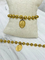 Pulsera Bolas Virgen