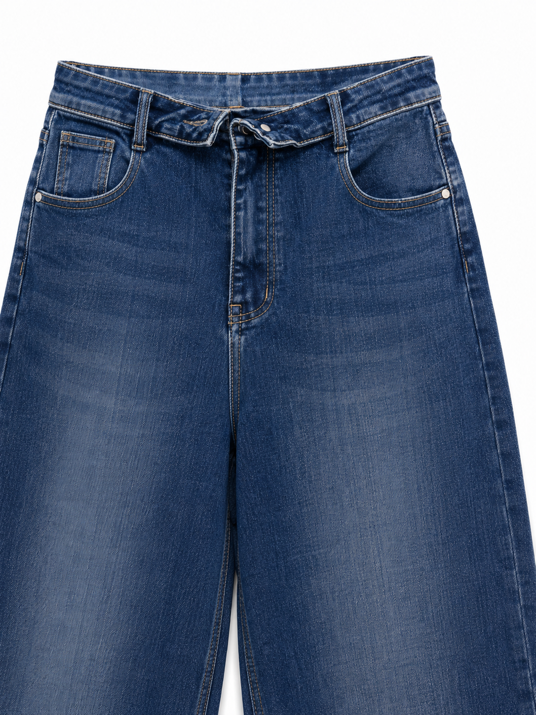 Pantalones Tejano  Cintura Vuelta