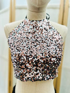 Top Halter Lentejuela Varias