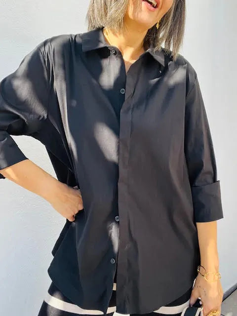 Camisa Martina  Negra