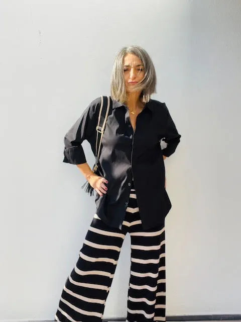Camisa Martina  Negra