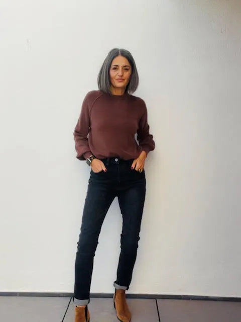 Pantalones Pitillo Jean Desgastado