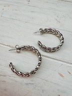 Pendientes  Trenza