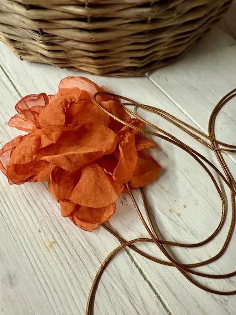 Flor Organza Cordón