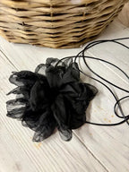 Flor Organza Cordón