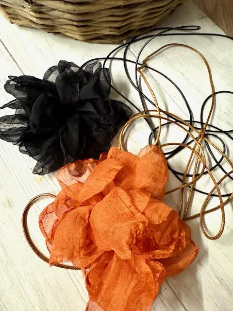 Flor Organza Cordón