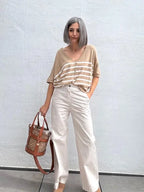 Pantalones Chino Beige Low
