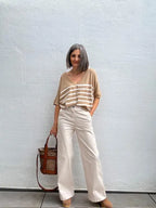 Pantalones Chino Beige Low