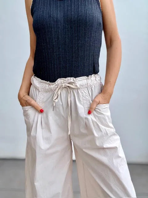 Pantalones Thelma Beige