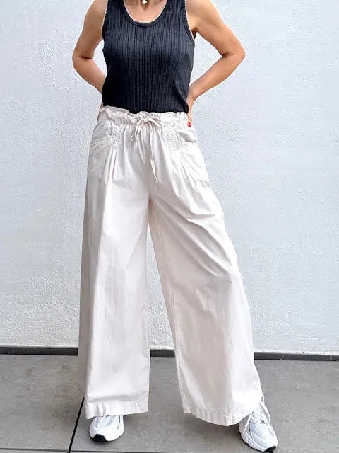 Pantalones Thelma Beige