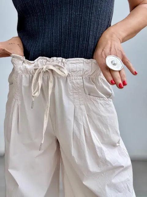 Pantalones Thelma Beige