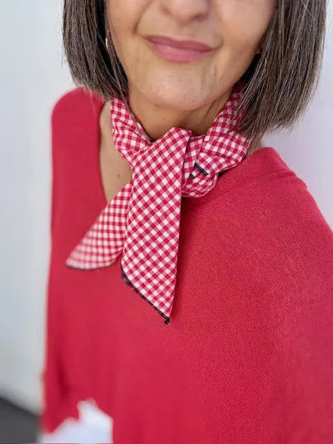 Pañuelo Vichy Rojo