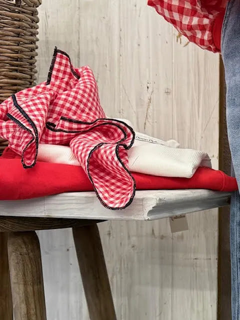 Pañuelo Vichy Rojo