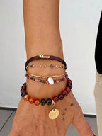 Pulsera Cuero Mama