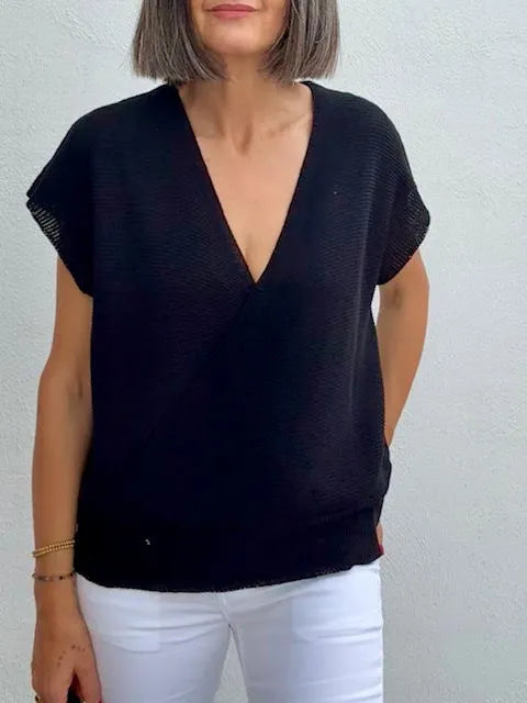 Jersey  Cruzado Negro
