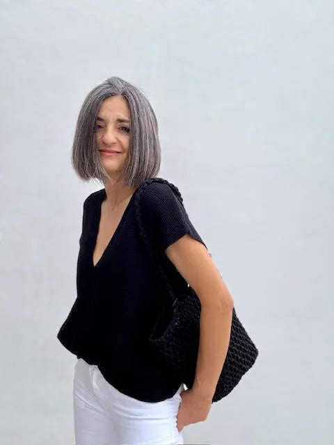 Jersey  Cruzado Negro