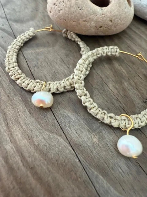 Pendientes  Lino 02