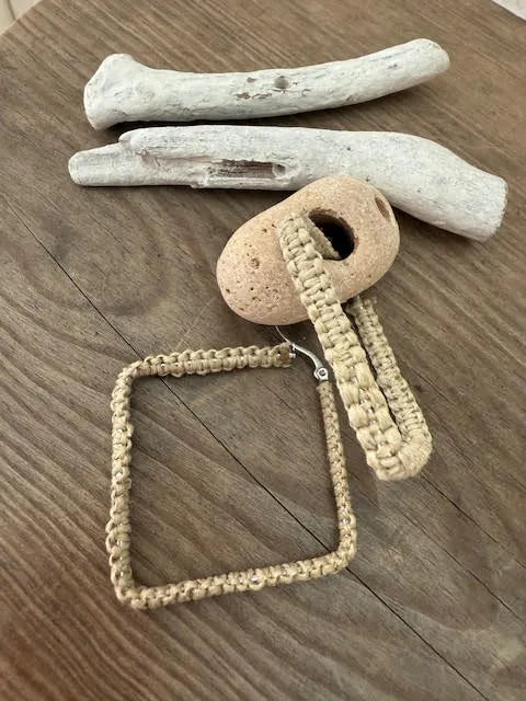 Pendientes  Lino 05