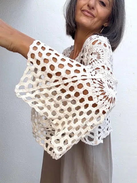 Chaqueta  Crochet Feria