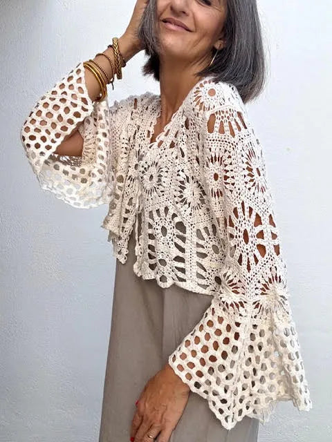 Chaqueta  Crochet Feria