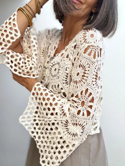 Chaqueta  Crochet Feria