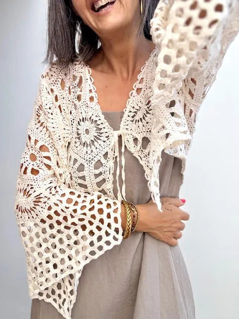 Chaqueta  Crochet Feria