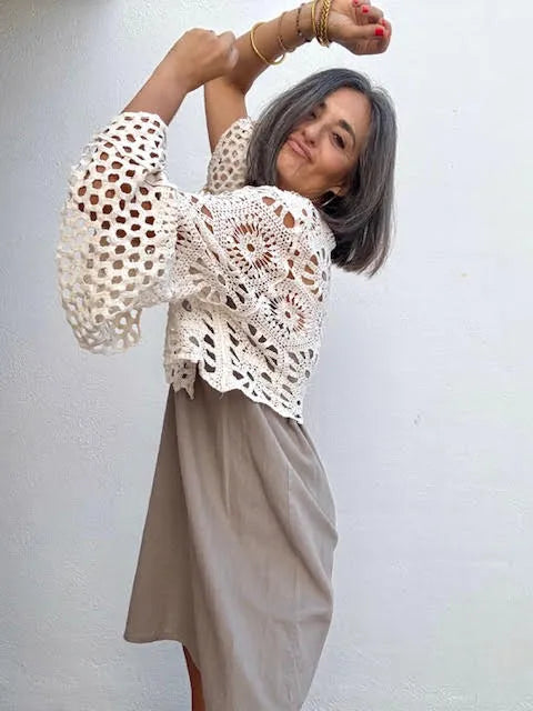 Chaqueta  Crochet Feria