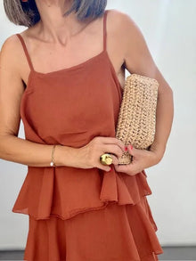 Vestido Volantes Caldera