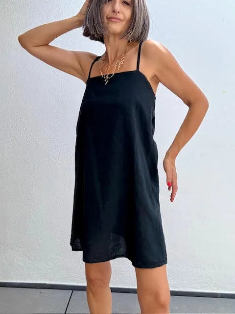 Vestido Amarena Negro
