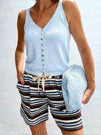 Shorts Rayas