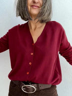 Chaqueta Laia  Invierno Burdeos