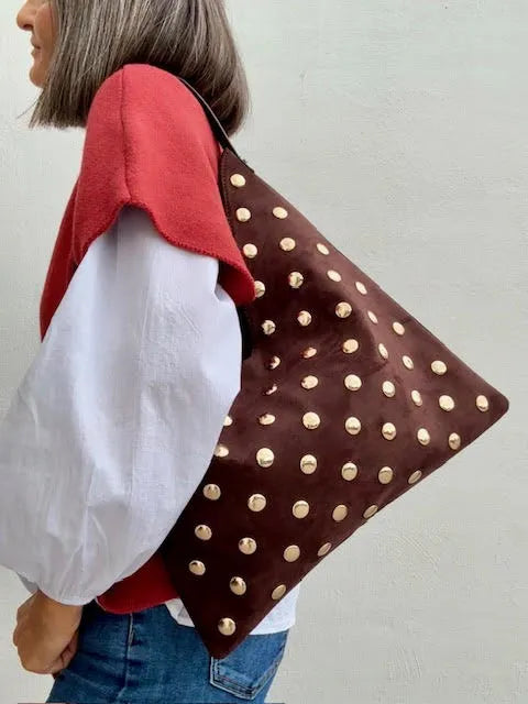 Bolso Hombro Tachas