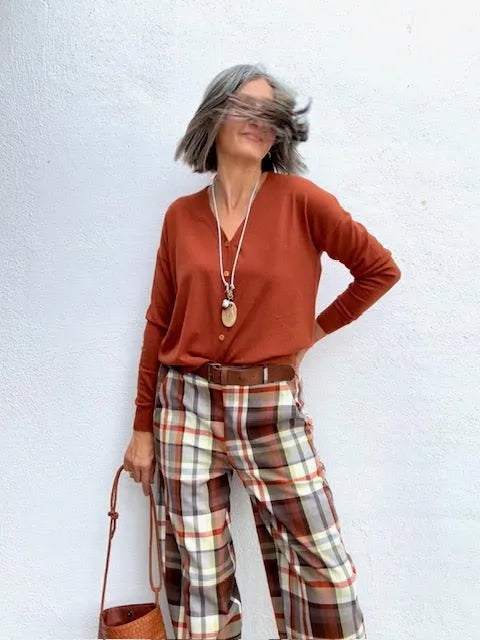 Pantalones Cuadro Madrás