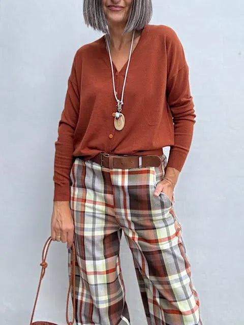 Pantalones Cuadro Madrás