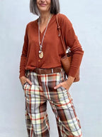 Pantalones Cuadro Madrás